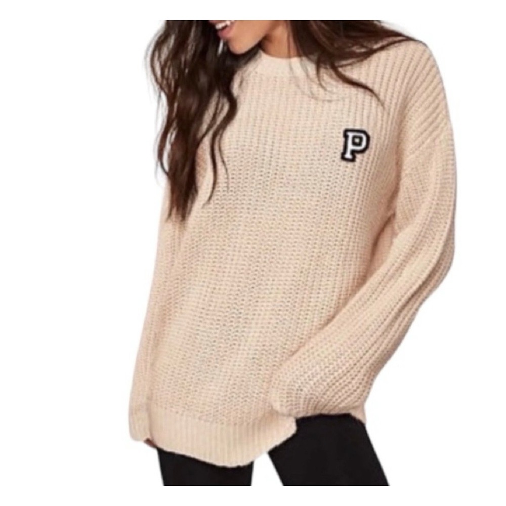 Vs Pink vintage forenza knit pullover sweater